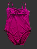 1 piece red bathing suit