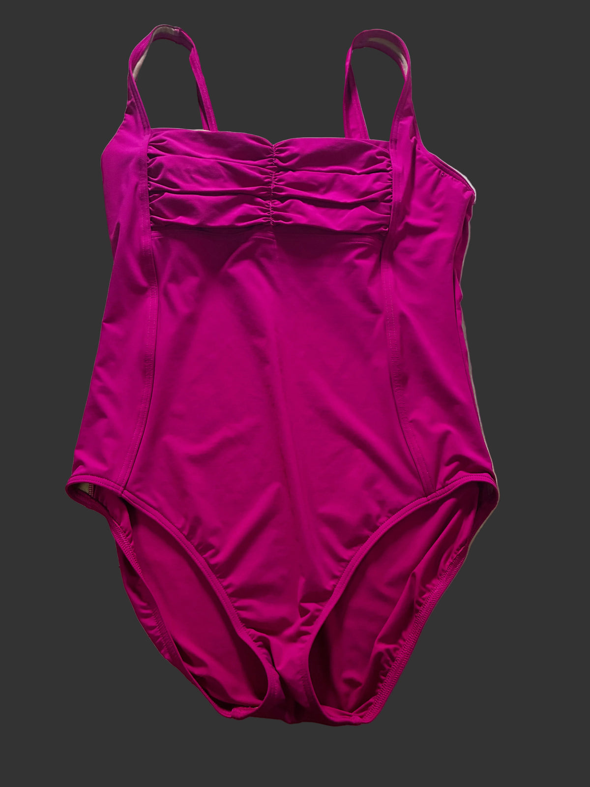 1 piece red bathing suit