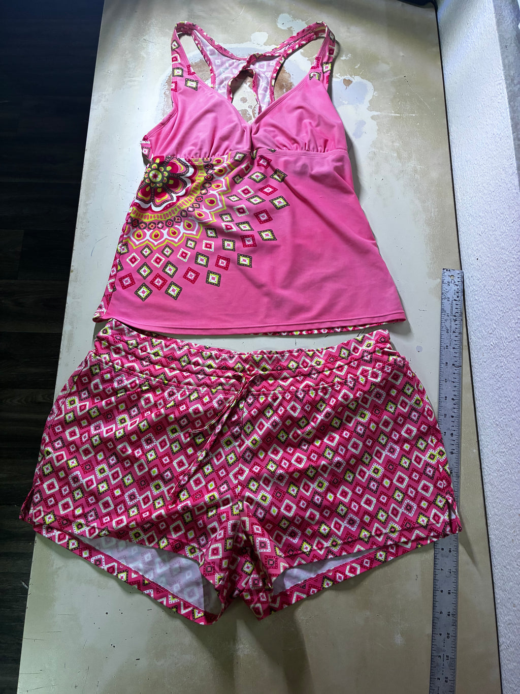 Pink swim suit