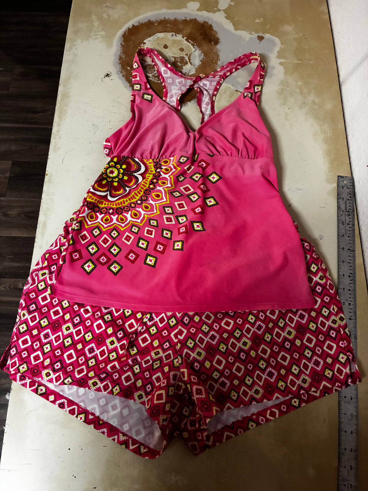 Pink swim suit